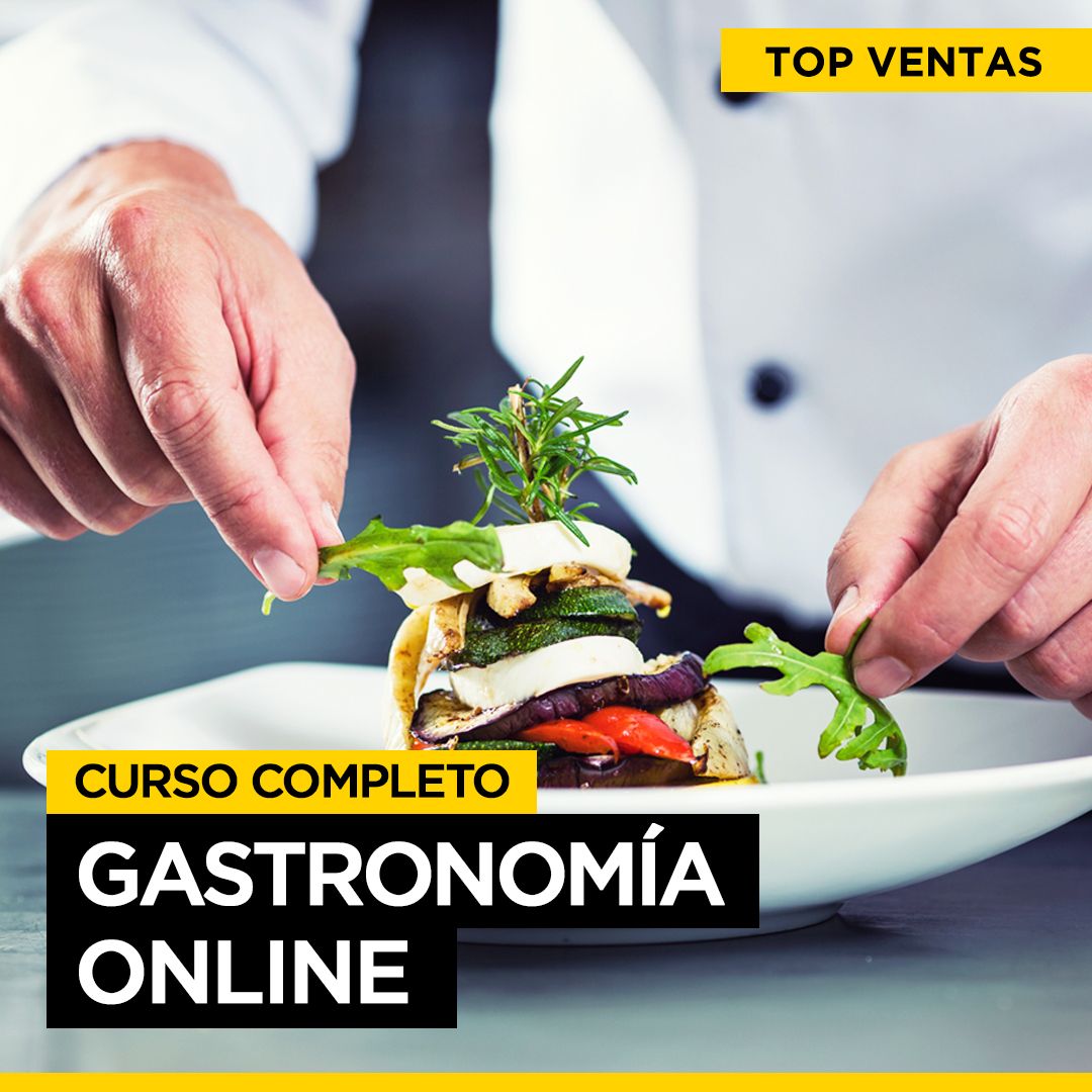 Gastronomía Online 7 cursos incluidos